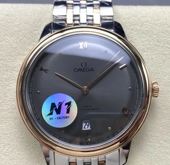 N1 Factory Omega De Ville 434.20.40.20.06.001 1:1 Best Edition Replica Watch